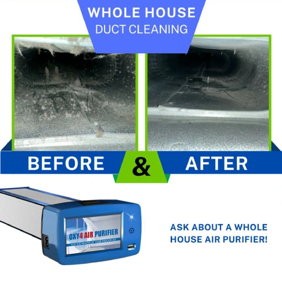 picture of Duct Cleaning Before After
